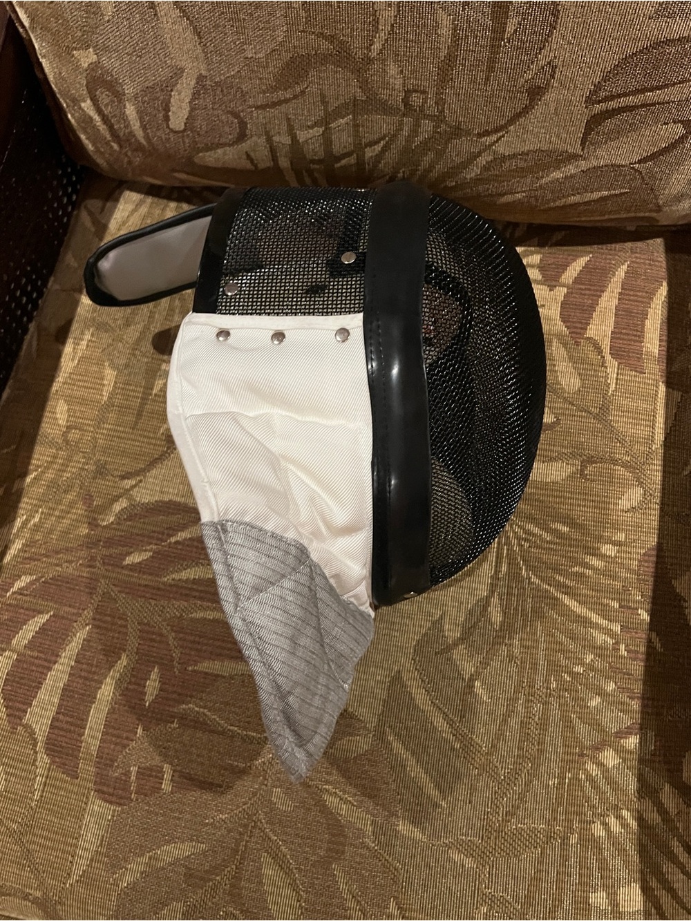 Black and White Fencing Mask - Absolute Fencing Gear